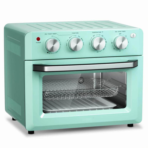 19 Qt Dehydrate Convection Air Fryer Toaster Oven with 5 Accessories