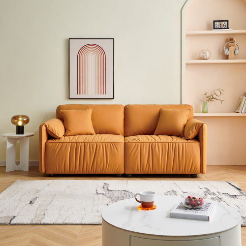 HONGGE 75.59inch Sofa Couch, Modern Sofa Loveseat, Oversize Deep Seat Sofa