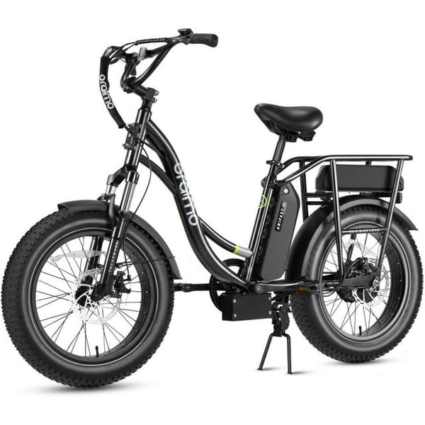 HONGGE Electric Bike for Adults, 750W Motor (Peak 1000W) 20in x 4.0 Fat Tire